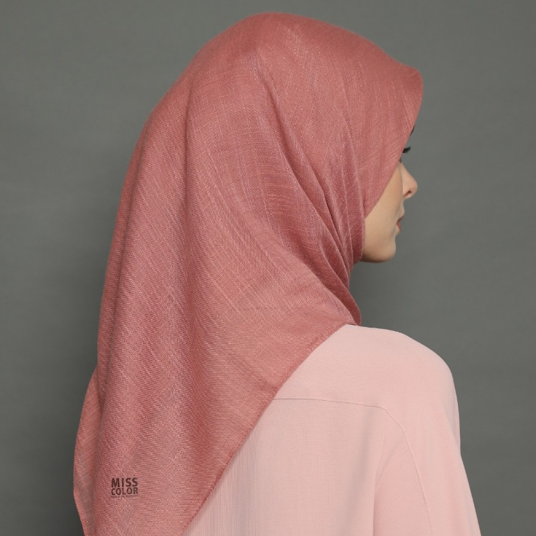 BASIC Scarf Miss Color Voile Flam Hijab Polos - Hijab Size 100*100 cm-1