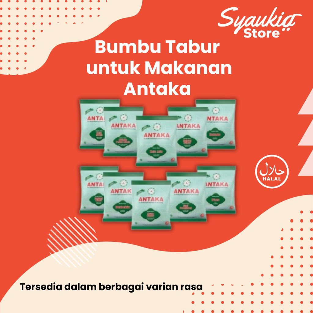 

Antaka Bumbu Tabur Praktis Siap Saji 100g