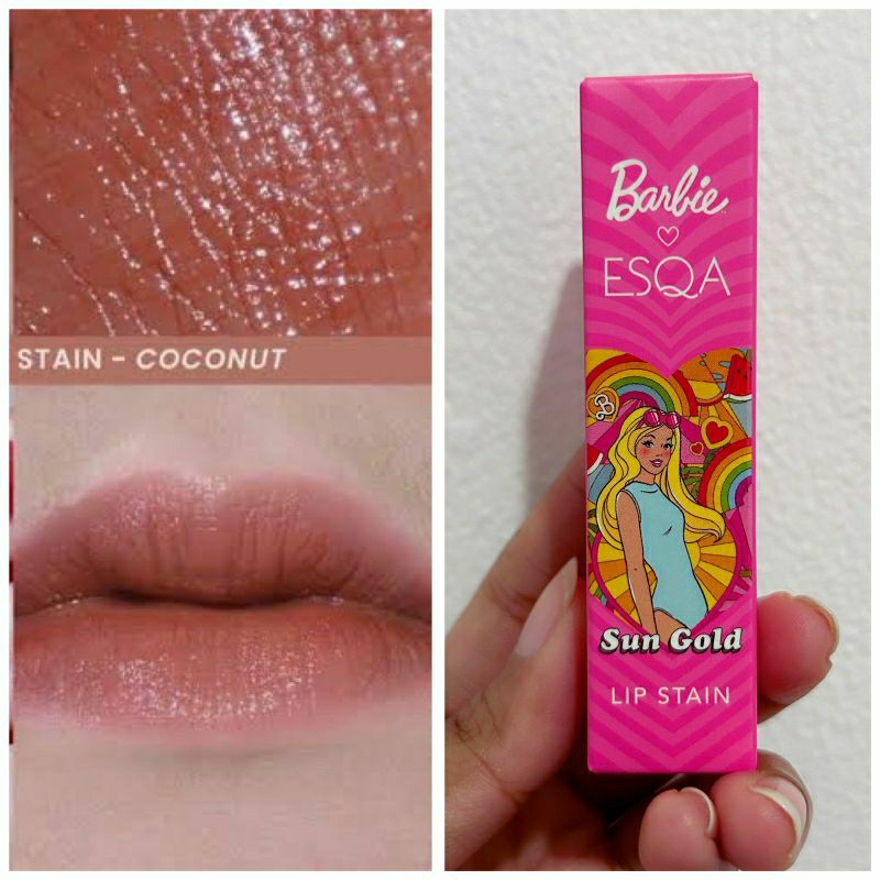 Esqa x Barbie lip stain
