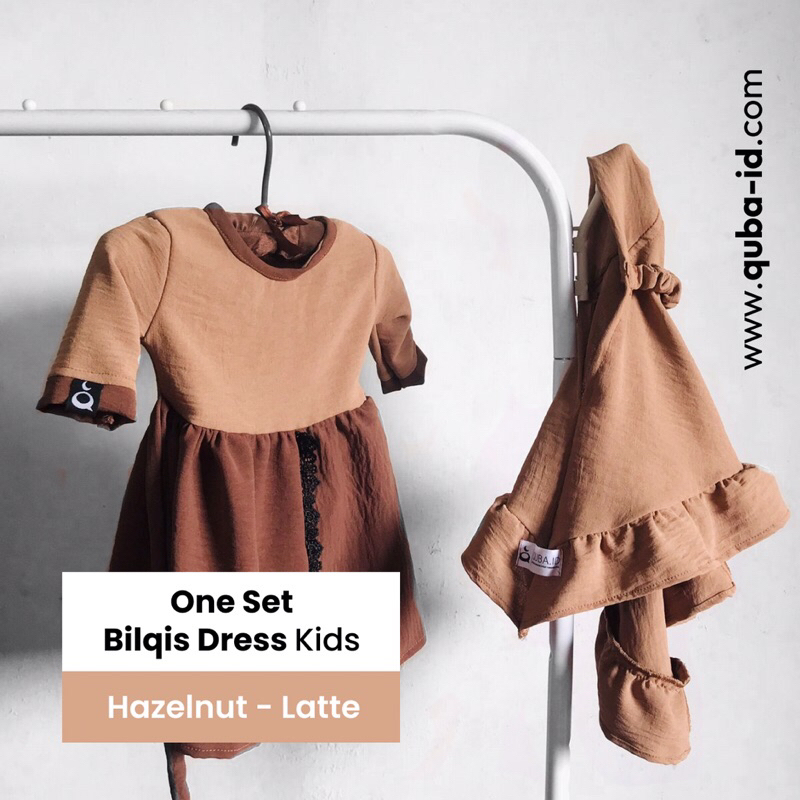 BUY 1 GET 1 Set Bilqis (Dress + Khimar)