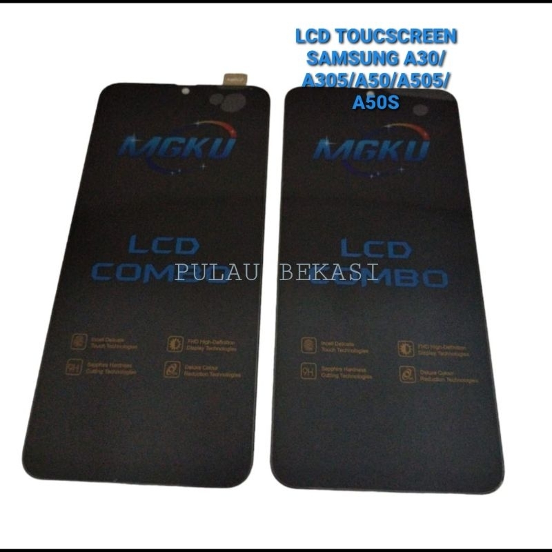 LCD TOUCHSCREEN SAMSUNG A30 / A50 / A50S - LCD TS SAMSUNG A30 FULL SET ORIGINAL OEM