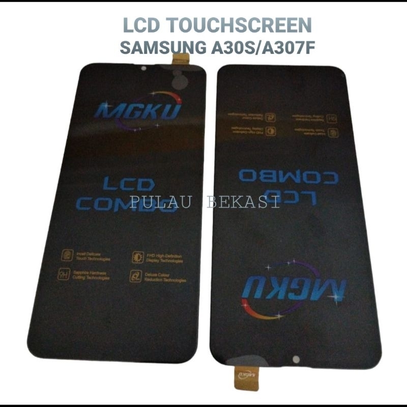 LCD TOUCHSCREEN SAMSUNG A30S - LCD FULLSET SAMSUNG A30S - A307F ORIGINAL OEM