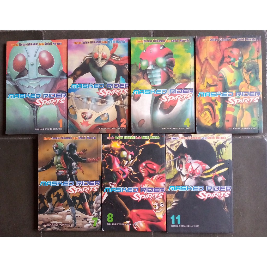 Komik Masked Rider Spirits (Kolpri)