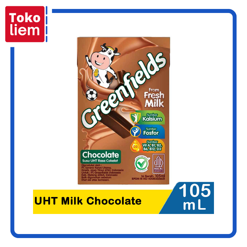 

Greenfields Uht Milk Chocolate 105mL