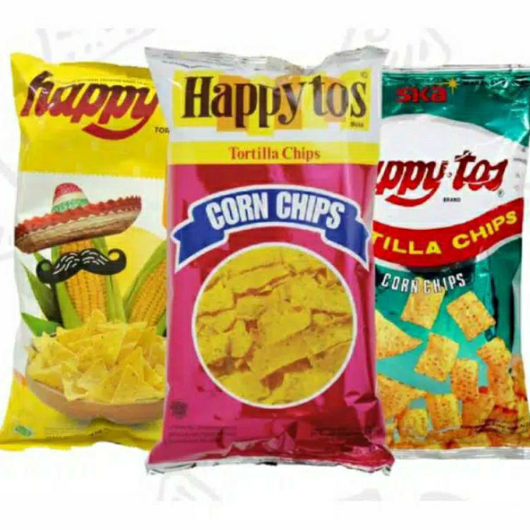 

Murah Happy Tos all varian 140 gram Corn Chips Bestseller