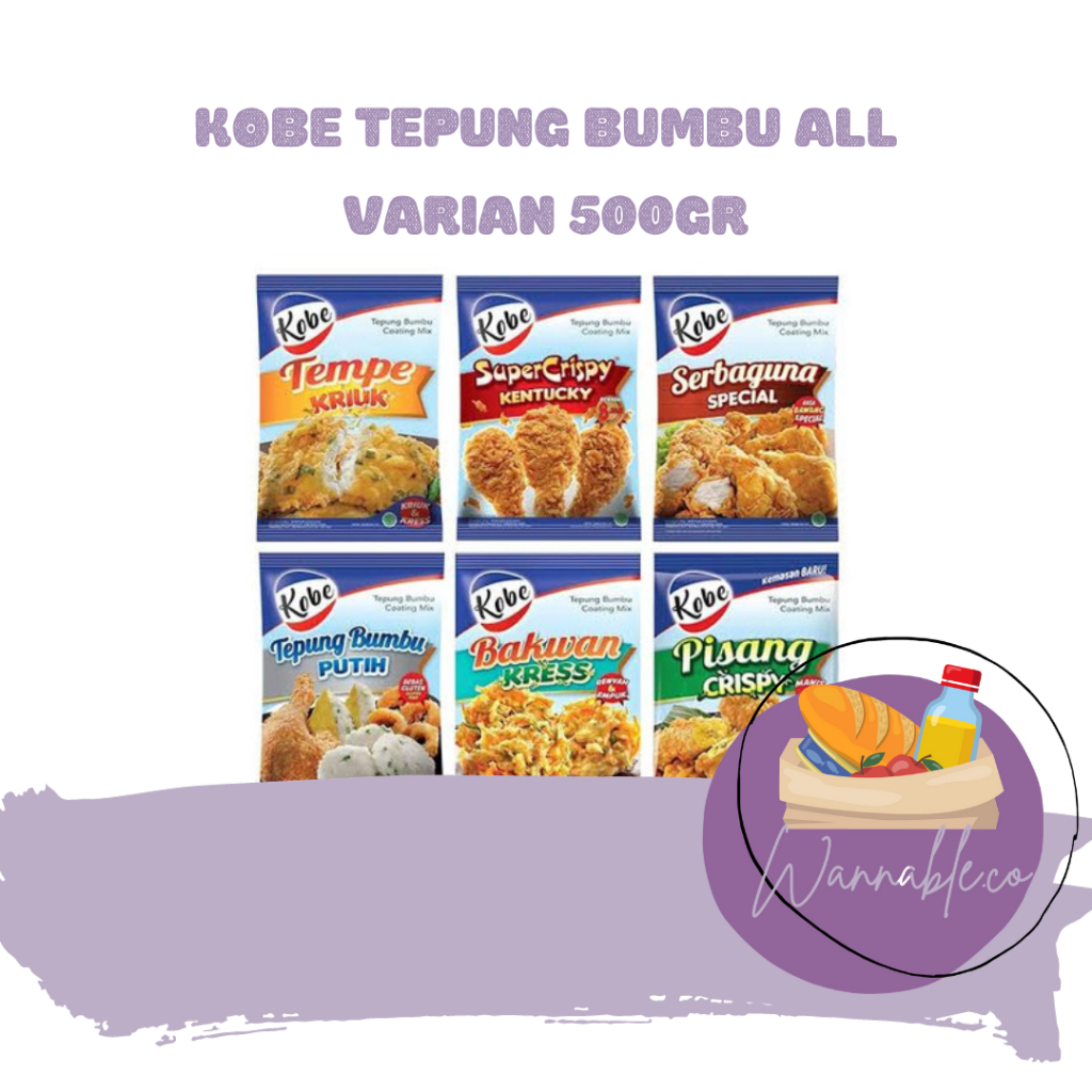 

KOBE 200GR TEPUNG BUMBU ALL VARIAN