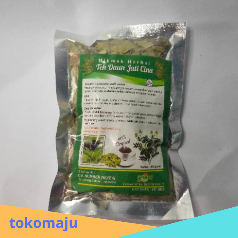 Teh daun jati china original 100% alami herbal / teh daun jati cina celup pelangsing / teh daun jati
