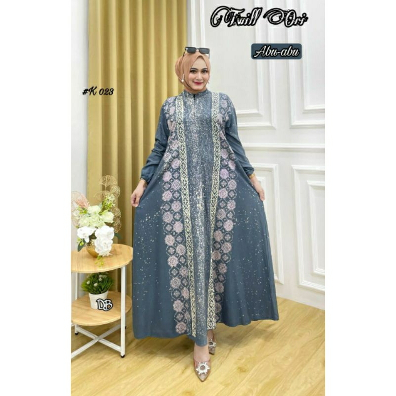 gamis twill original klok A cap malaman