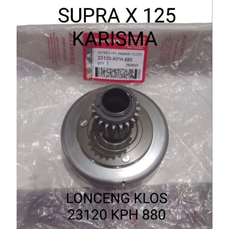 LONCENG KLOS SUPRA X 125 KARISMA 23120 KPH 880