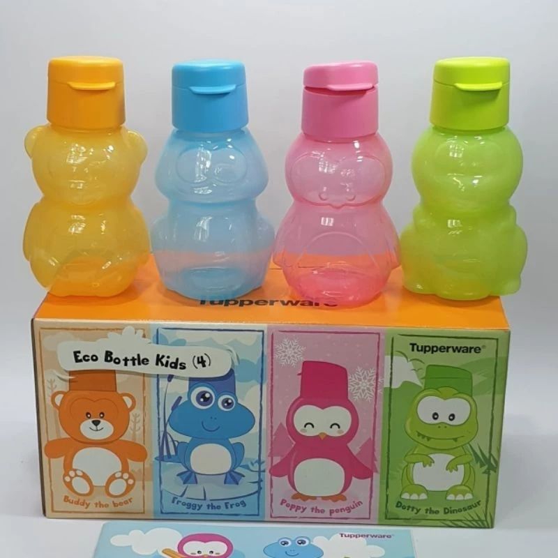Eco kids bottle tupperware 350ml NEW