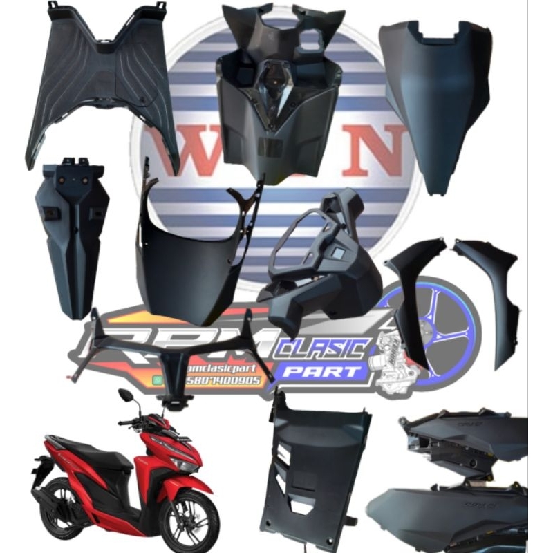 cover body kasar vario 2020-2023 box kasar vario cover body kasar vario 125 150 new led body fullset