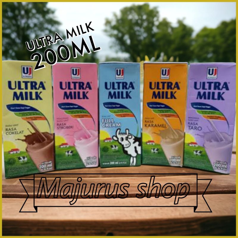 

Susu uht ultra milk 200ml - [1 Dus/24 pcs]