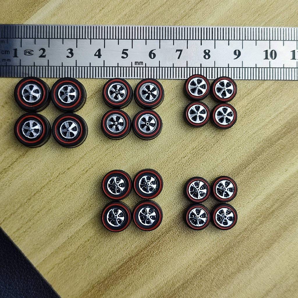 Ban Redline Hot Wheels Era 1968 - 1977 US Bearing dan Hongkong Bearing