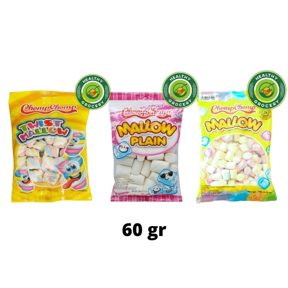 

Terlaris Chomp Chomp Mallow 60gr / Marshmallows / PERMEN MURAH / MARSHMELLOWS/ MARSHMALLOW / MELLOW ➳➵✻