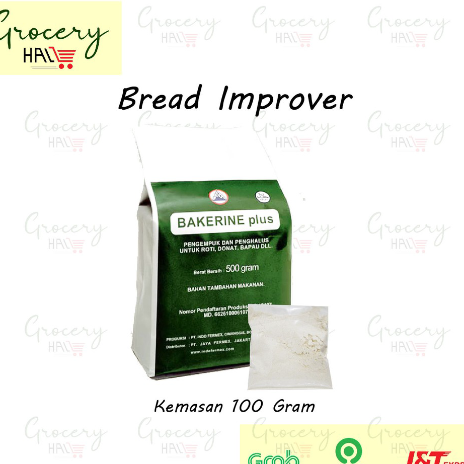 

Best BREAD IMPROVER BAKERINE PLUS KEMASAN 100 GRAM