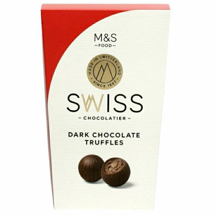 

MARKS & SPENCER M&S Swiss Chocolatier Dark Chocolate Truffles 205g
