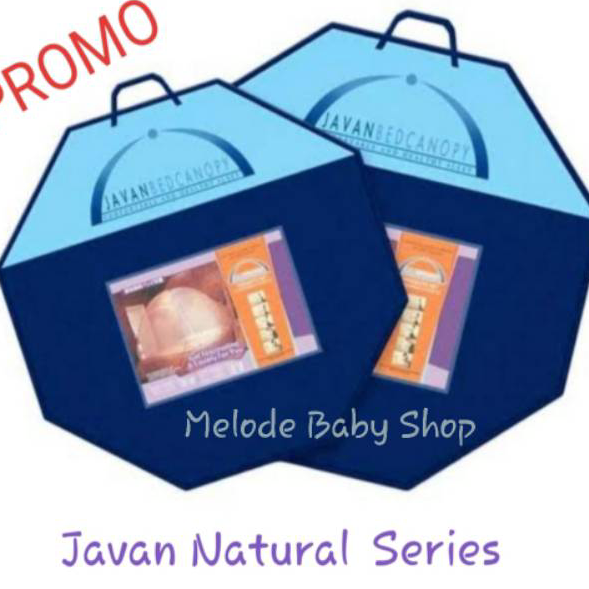 ➺➩⋆❀ Kelambu JAVAN Natural Bed Canopy/ Kelambu Lipat / Kelambu Modern