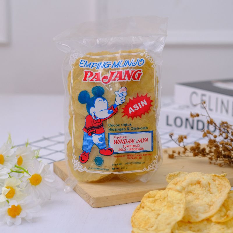 

Emping melinjo mentah / Emping Melinjo Pajang 250 gram belinjo siap goreng