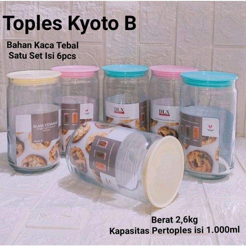 6 Pcs Toples Kyoto B @1000 Ml by DLX