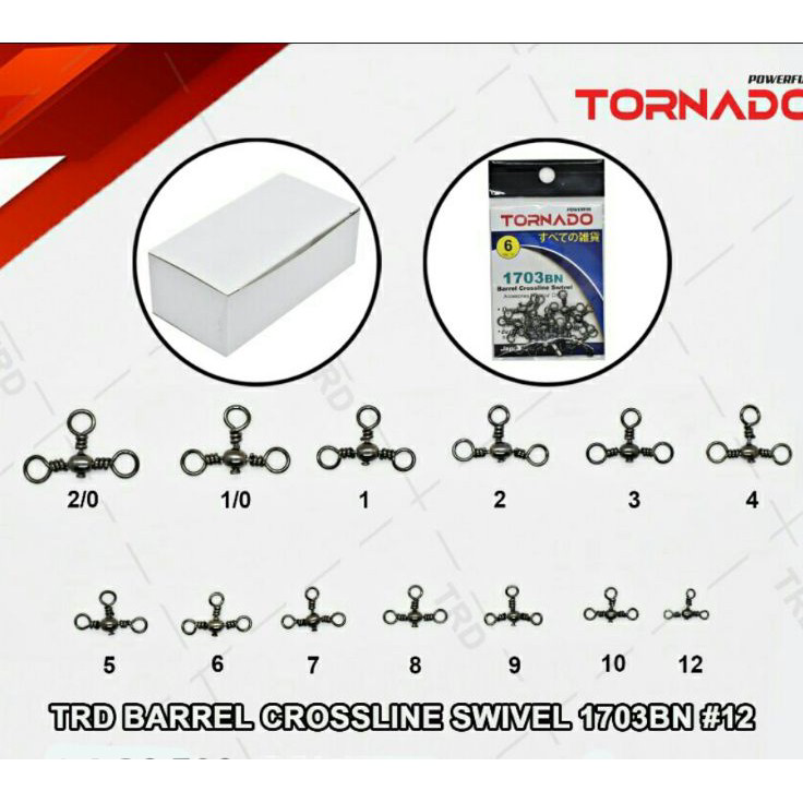 >XG34448< kili kili pancing triway tornado kili kili laut cabang 3