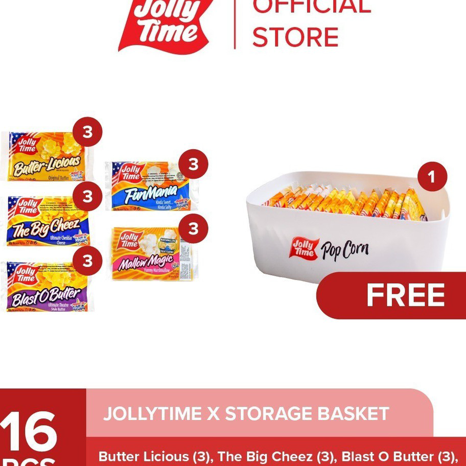 

Murah Jolly Time Popcorn Party Pack