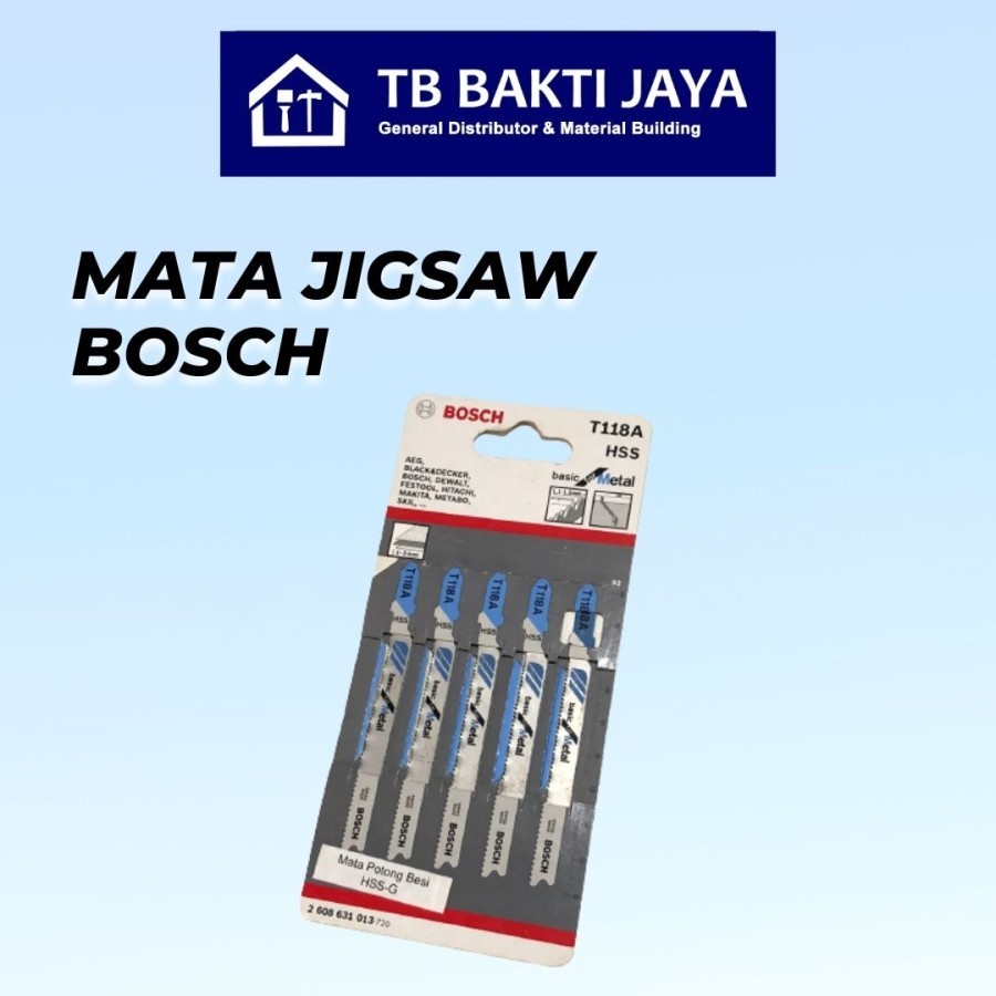 Mata Potong Jigsaw Bosch / Jigsaw Blade / Mata Gergaji Panjang