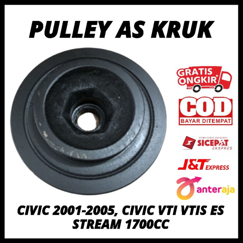 Pulley Pully Puly Puli Askruk Kruk As Civic 2001 2002 2003 2004 2005, Civic Vti VTIS Es, Stream 1700