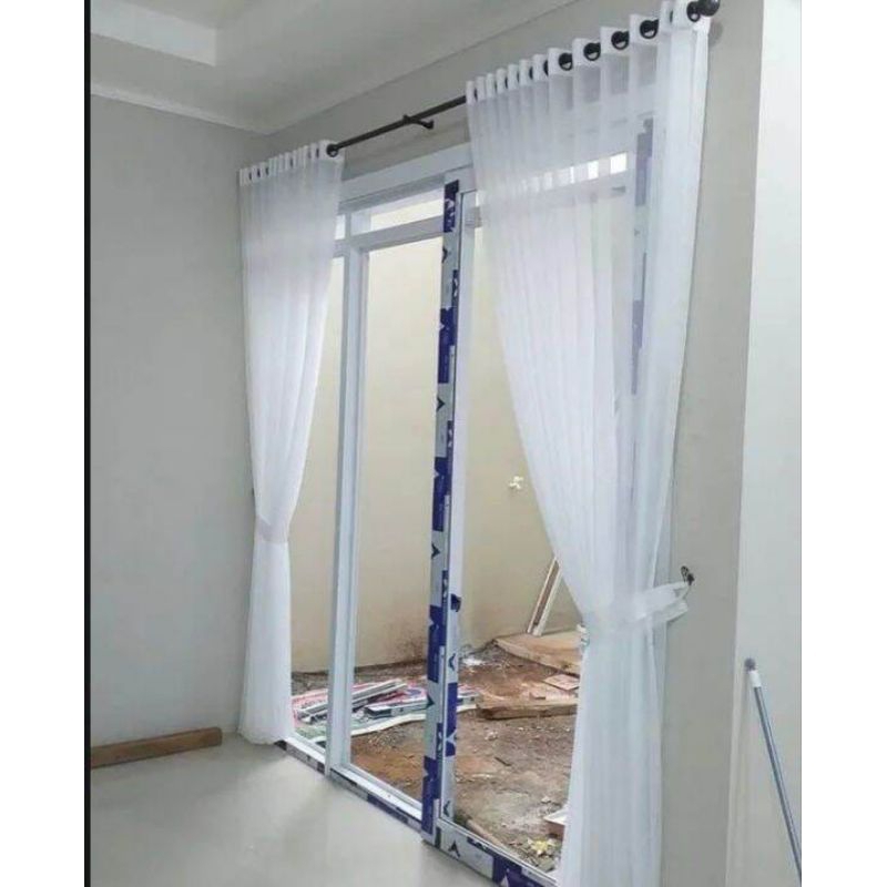 Gorden vitrase smokring Vitrase hordeng jendela Tirai pintu kamar Gorden lapisan