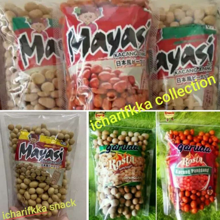 

❤[PROMO ⚡ALE!!!]❤ KACANG MAYASI dan ROSTA GARUDA snack original SIAP KIRIM EXPIRED panjang dijamin AMAN
