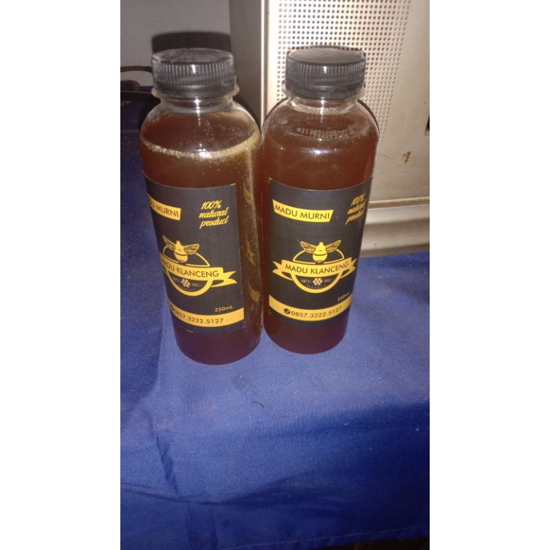 

madu klanceng murni 100%