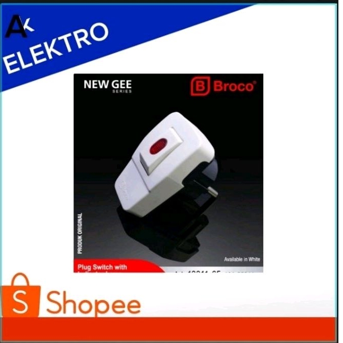 Steker sakral lampu broco / steker + lampu broco