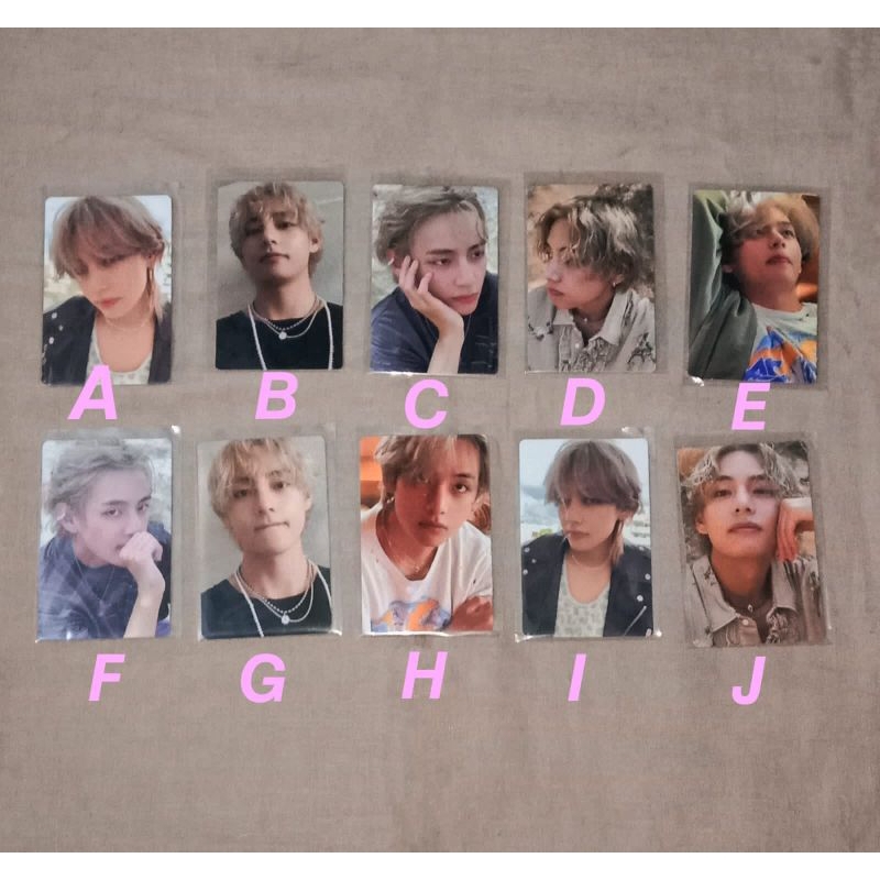 PHOTOCARD TAEHYUNG LAYOVER OFFICIAL