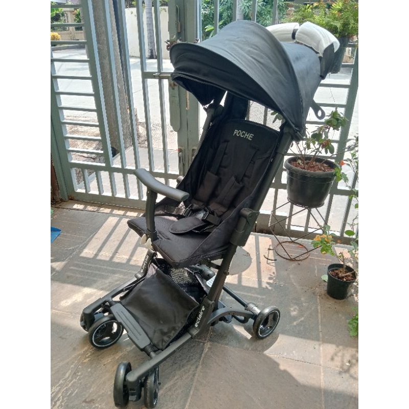 POCHE ECLAIR BLACK STROLLER NEW