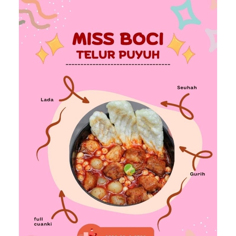 

MISS BOCI - BASO ACI TELUR PUYUH