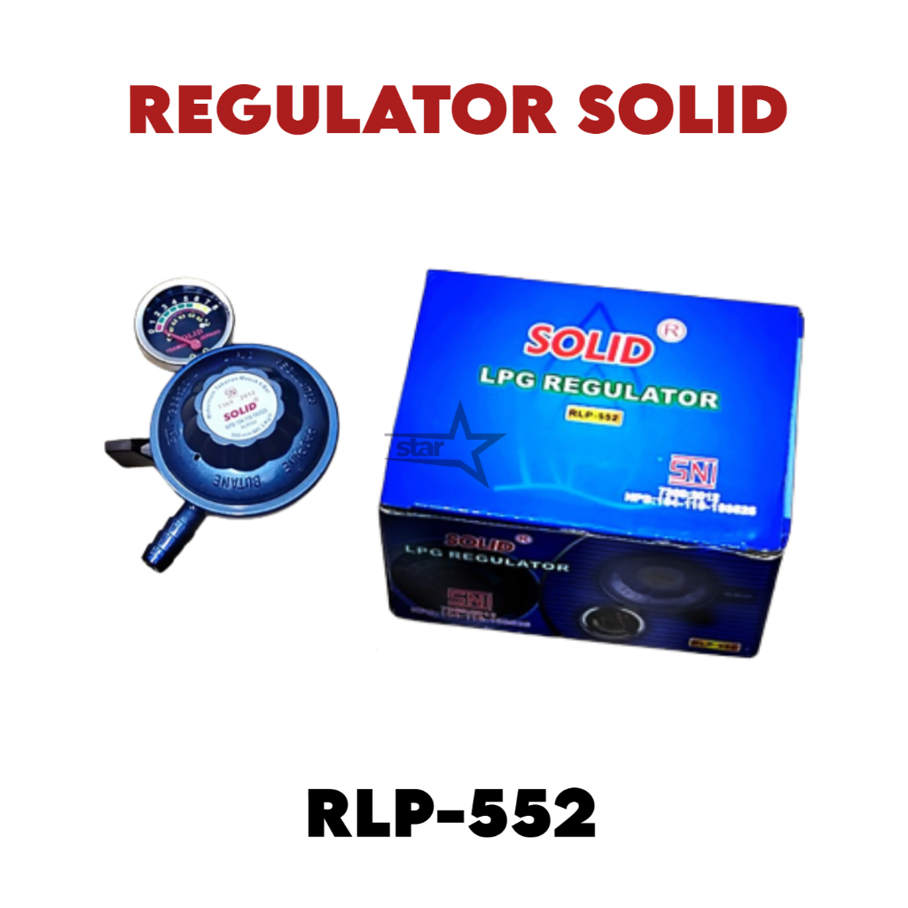 Regulator Gas SOLID / Kepala Gas SOLID RLP-552