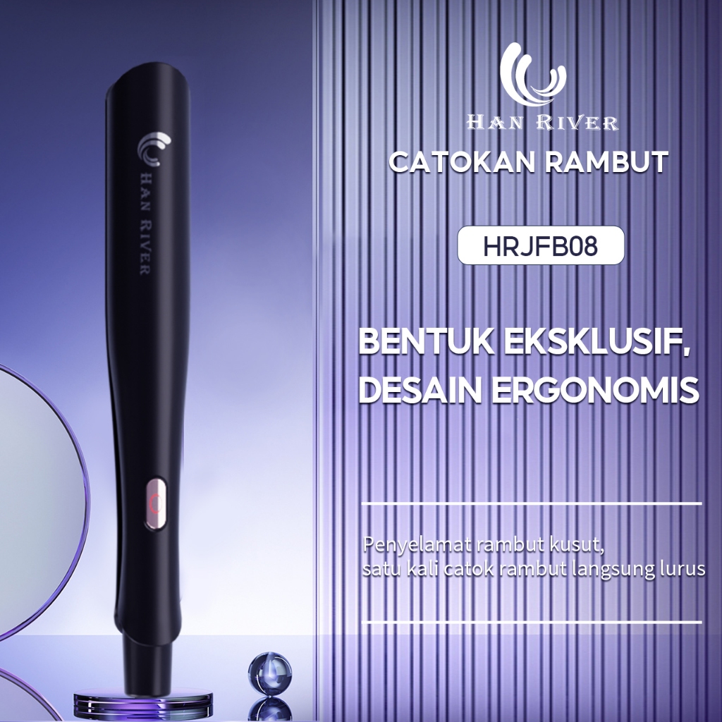 HAN RIVER Hair Dryer &amp; Catokan Rambut Colorful Package 2 In 1