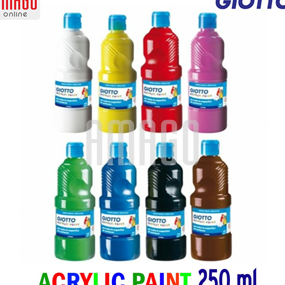 

Terkini GIOTTO Acrylic Paint Cat Akrilik 250 ml - Satuan - Pilih warna - 5340xx