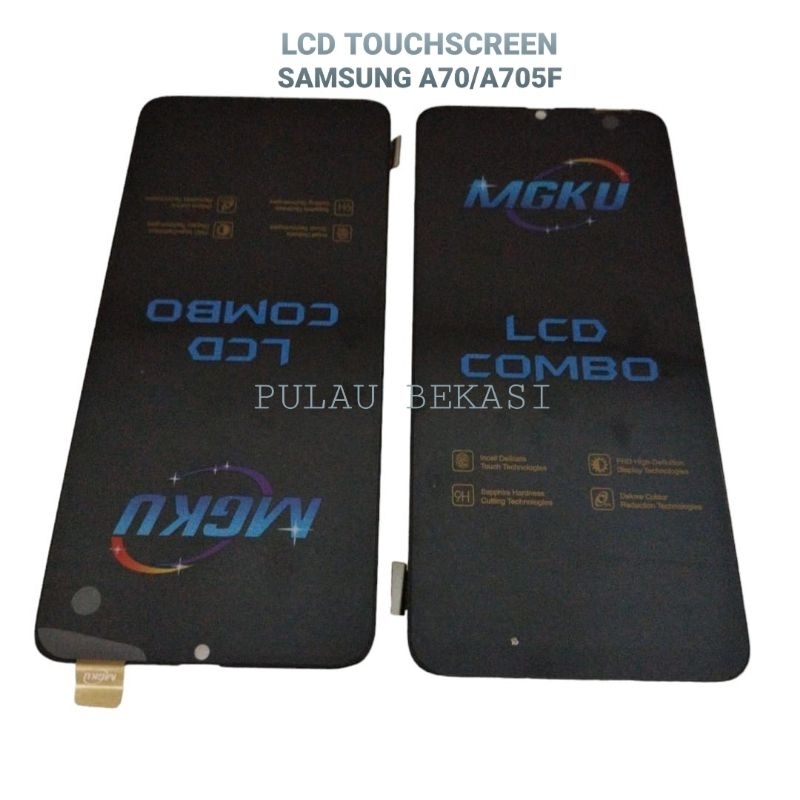 LCD TOUCHSCREEN SAMSUNG A70 - A705F - LCD TS FULLSET SAMSUNG A70 ORIGINAL OEM
