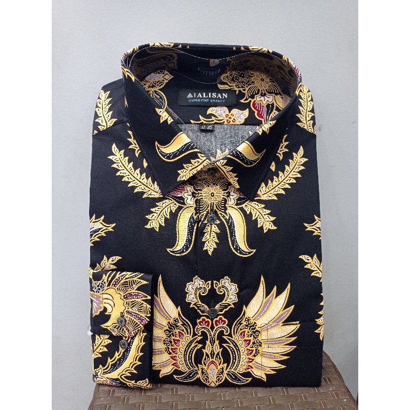 Alisan Batik Panjang Reguler 16,5 - 17,5 (XXL-XXXXL)