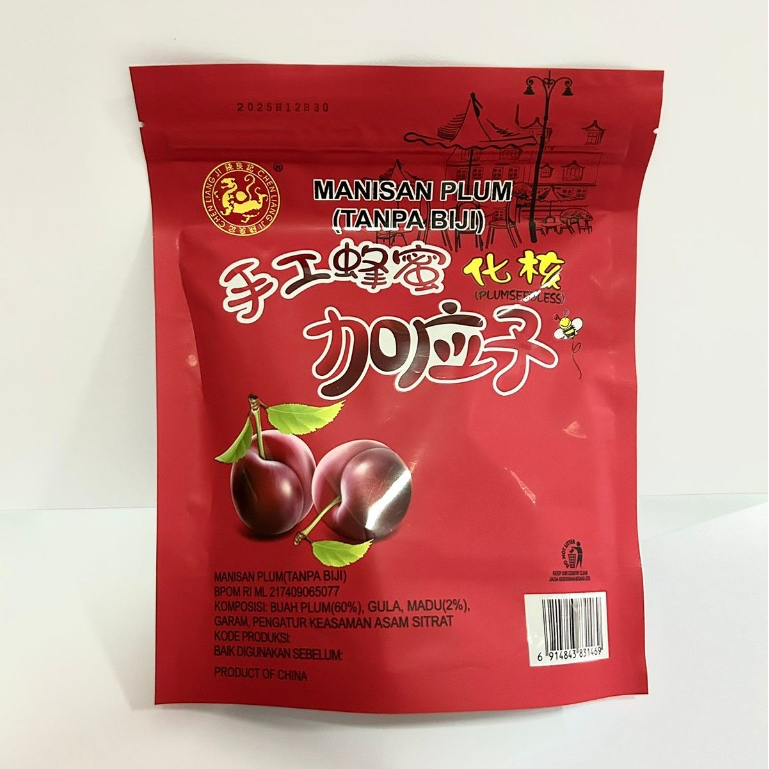 

Manisan Plum Tanpa Biji Cheng Liang Ji