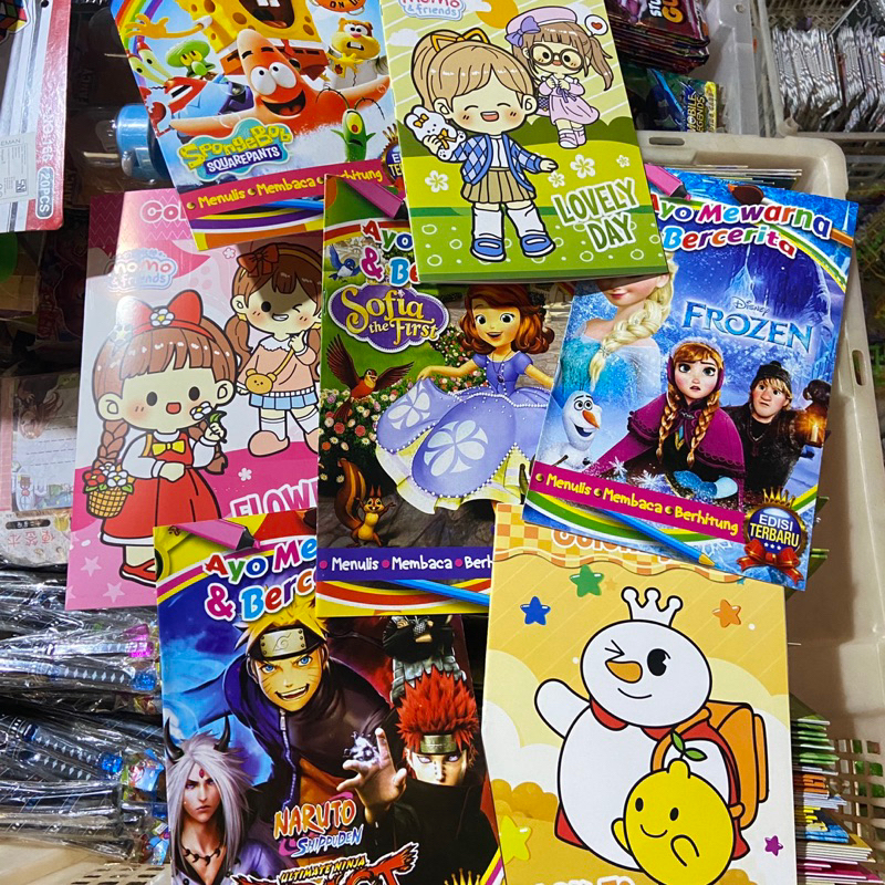 

Buku mewarnai anak