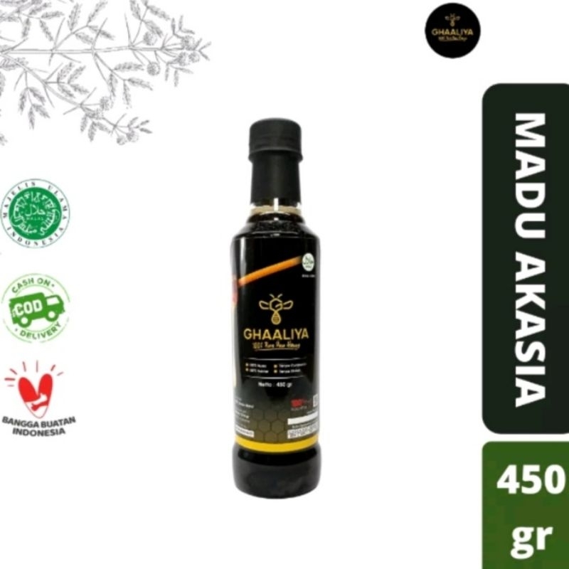 

Madu Asli Murni 100%Nektar Bunga Akasia