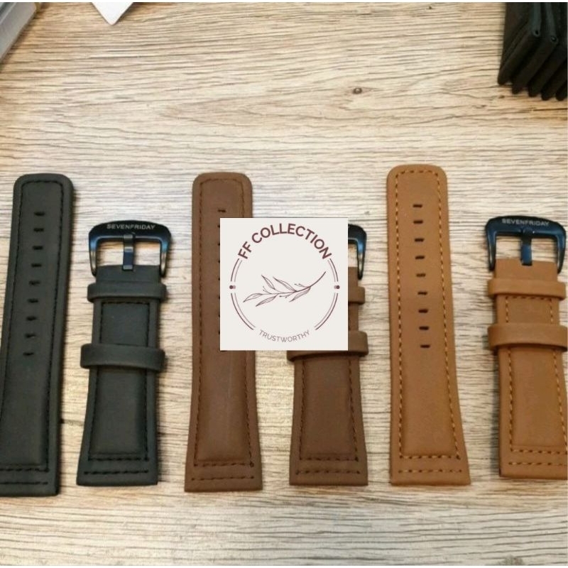 FF STRAP SEVENFRIDAY 35A Tali Jam Tangan Sevenfriday Tali Kulit Sevenfriday Leather Strap