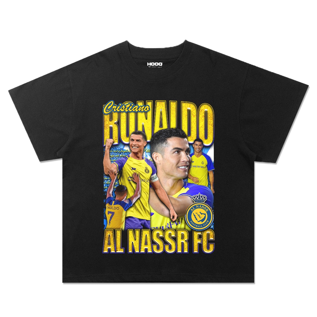 Kaos Ronaldo Al Nassr Oversize / Cristiano Ronaldo T-shirt / Al Nassr