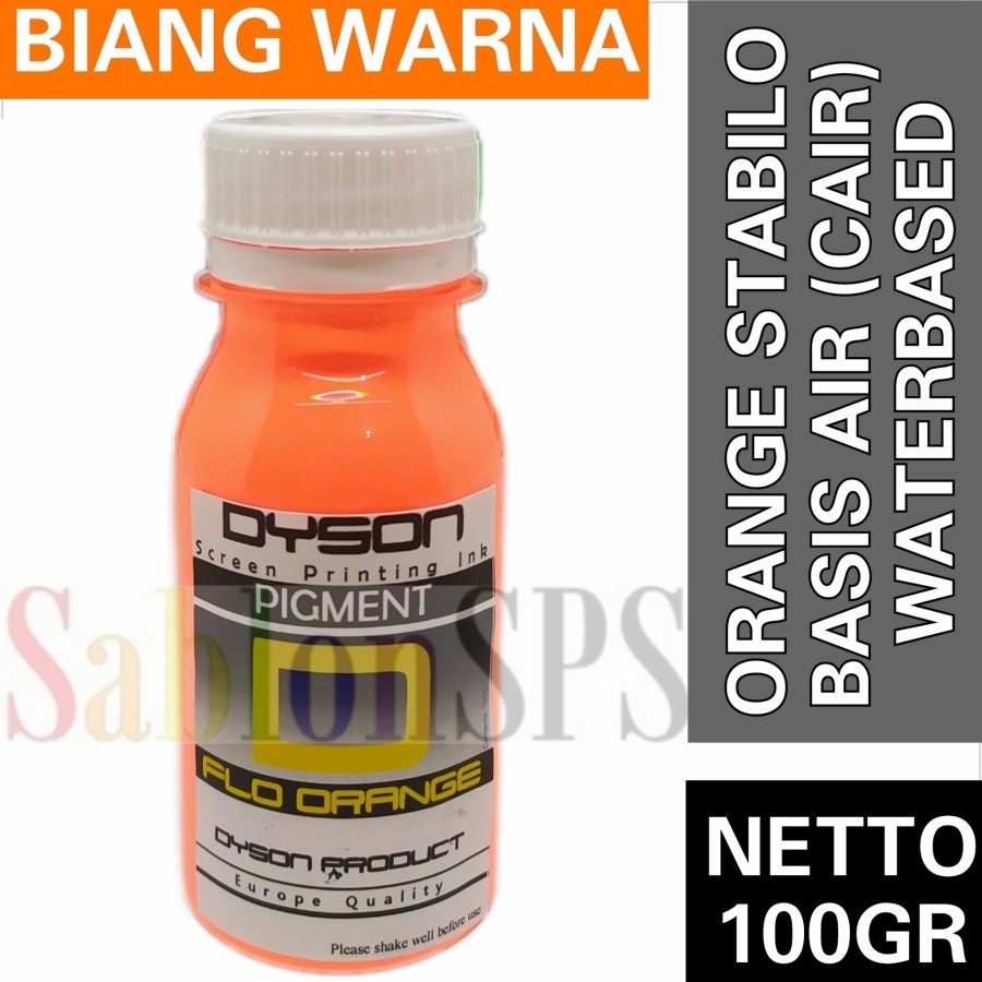 BIANG WARNA SABLON ORANGE STABILO  DYSON PIGMEN 100GR