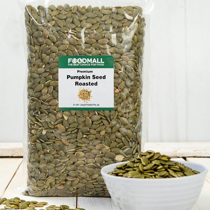 

Terbaru Pumpkin Seeds ROASTED 1 kg / Biji Labu Panggang 1000 gram Big Sale