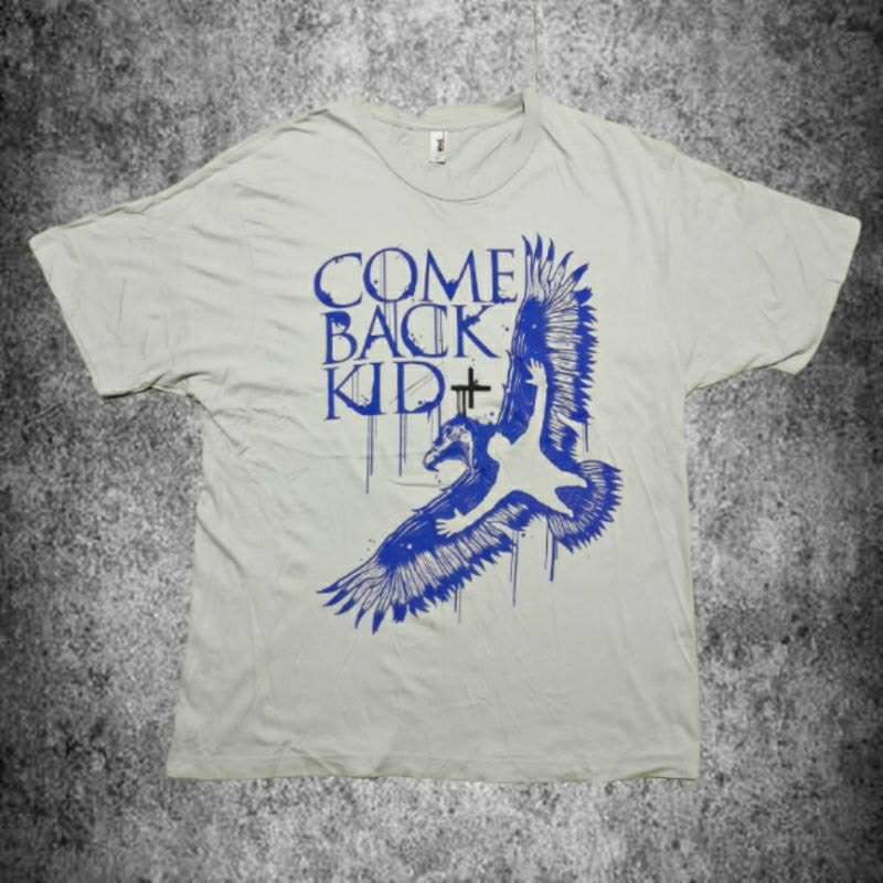 Kaos Pria, Kaos Band COMEBACK KID Original Preloved