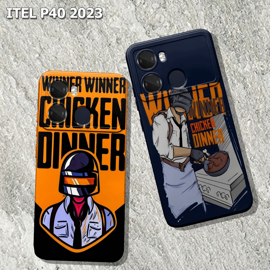 CPR#46 Softcase Hp Untuk ITEL P40 Case Pro Camera Makaron Casing Handphone Case ITEL Case Lentur Sil