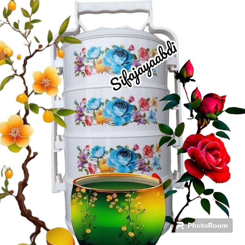 best deals rantang plastik susun 4/rantang plastik lion star/rantang susun 4