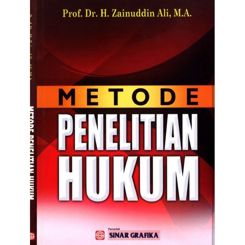 

Metode Penelitian Hukum by Zainuddin Ali